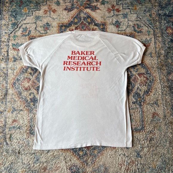 Vintage 80s Keep The Beat Medical Institute T-shirt Small - Picture 2 of 6